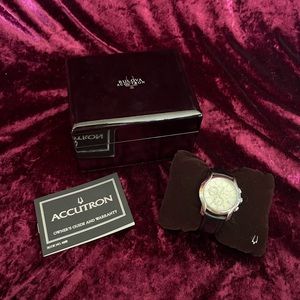 Bulova Men's 63B138 Stratford Analog Display Swiss Quartz Black Watch